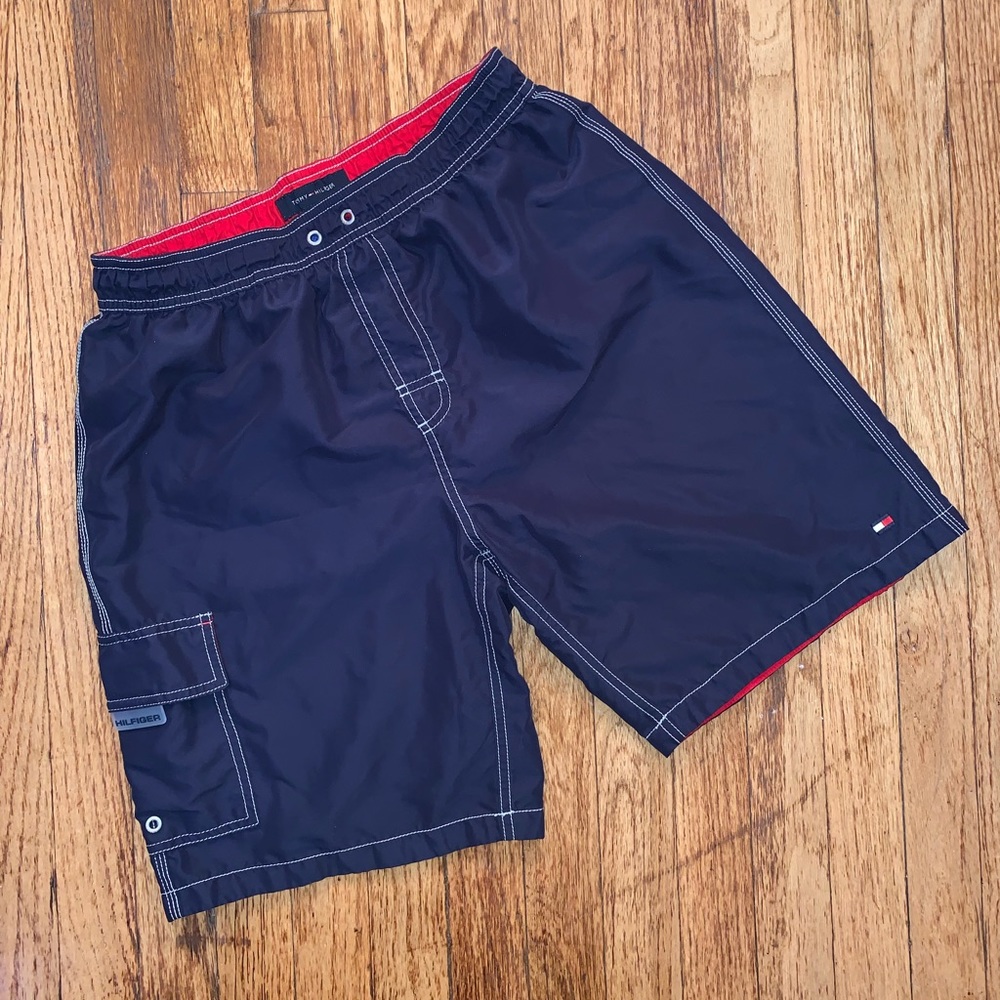 Tommy Hilfiger Swim Trunks Shorts Flag Logo